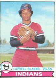 1979 Topps Baseball Cards      307     Larvell Blanks